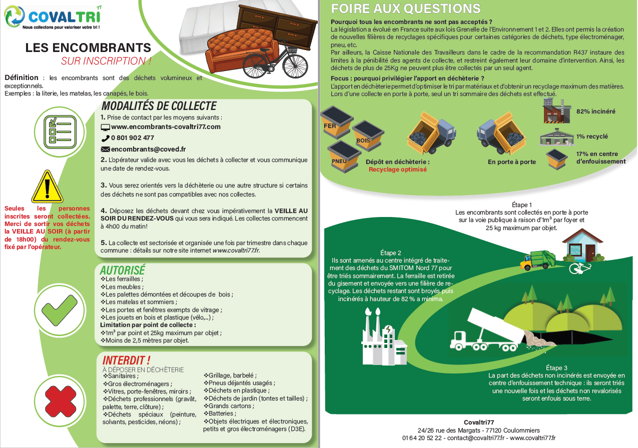 fiche Encombrants